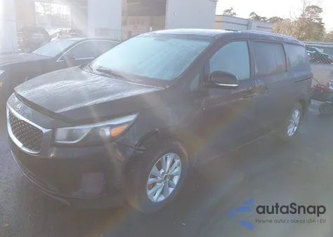 2017 Kia Sedona Lx z USA, uszkodzony, nr VIN KNDMB5C11H6252779